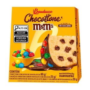 Mini Panettone chocolate and M&M